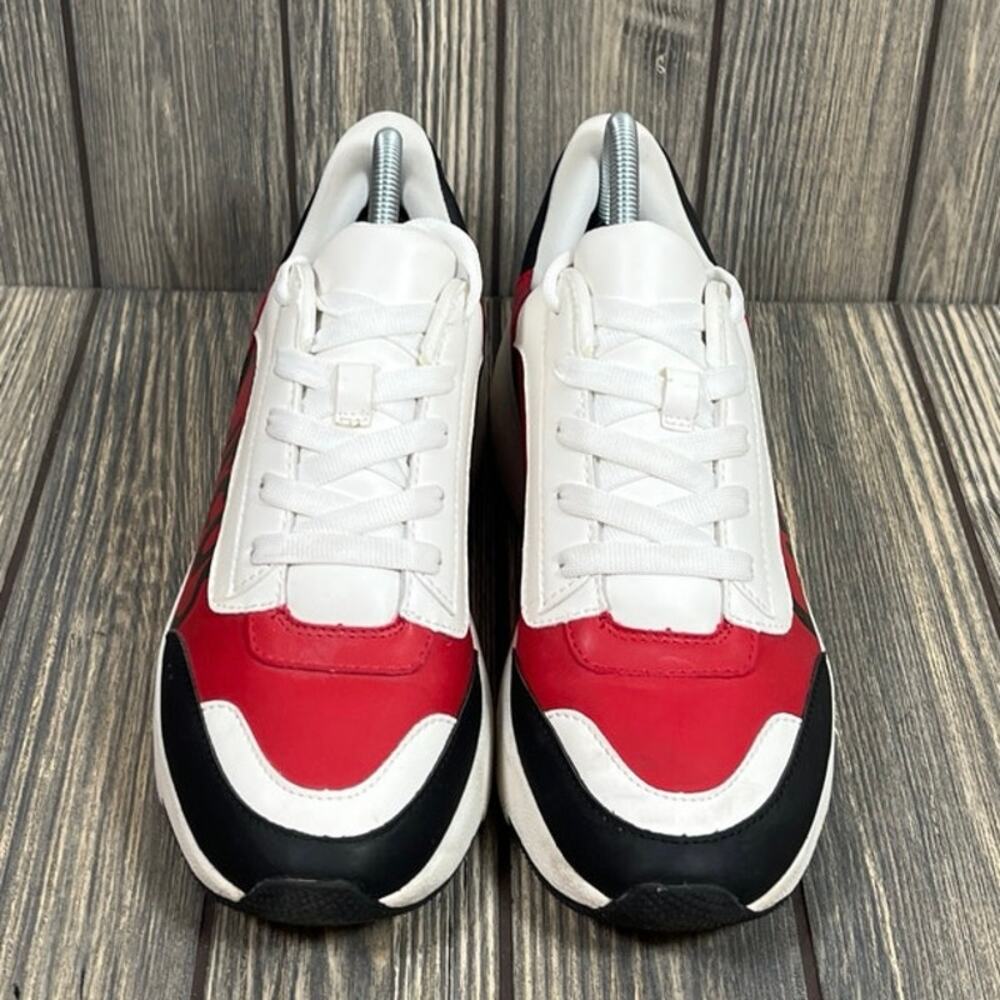 Circus Sam Edelman Women Georgina Fashion Sneakers Shoes Red White Blue Sz 9 - Picture 2 of 9